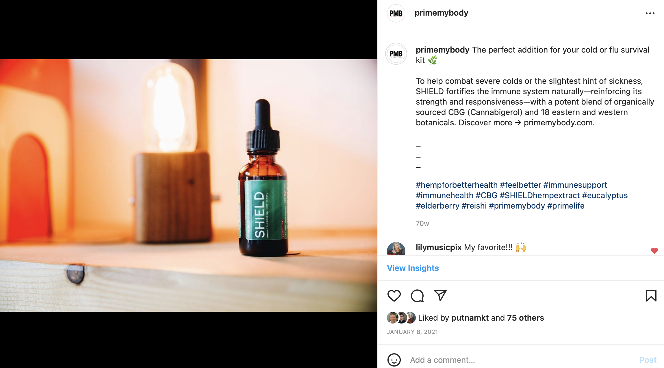SHIELD Hemp Extract — chris fleck